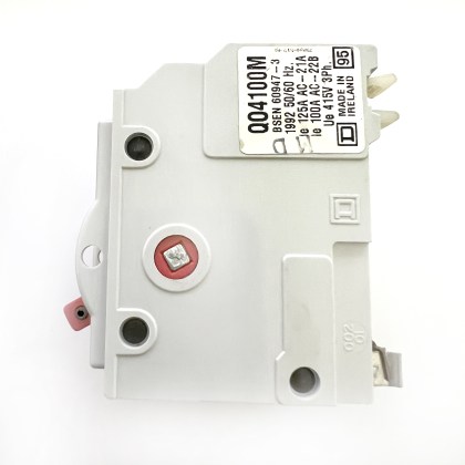 Square D QO4100M 100A 100 Amp 3 4 Pole Phase 3P+N Isolator Main Switch Disconnector